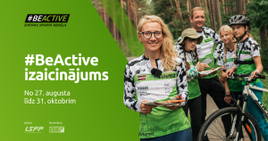 #BEACTIVE IZAICINĀJUMS 2023 - IESPĒJA ALŪKSNĒ