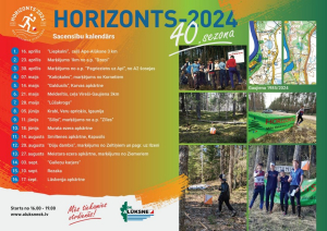 40.SEZONA SĀKSIES 16.APRĪLĪ!
