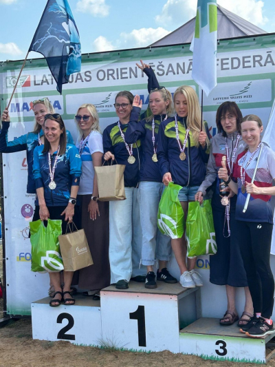 LATVIJAS ČEMPIONĀTS STAFETĒS