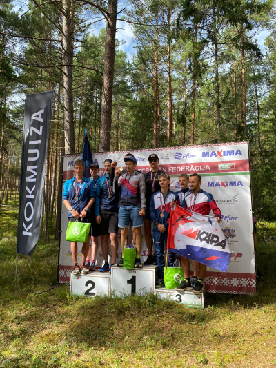 8 ZELTS ALŪKSNEI LATVIJAS ČEMPIONĀTA STAFETĒS!!!